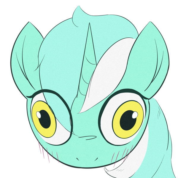 Size: 2048x2048 | Tagged: safe, artist:fly over, derpibooru import, lyra heartstrings, background removed, blushing, emoji, image, meme, png