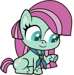 Size: 306x309 | Tagged: safe, derpibooru import, edit, edited screencap, screencap, minty, earth pony, all that jitters, my little pony: pony life, spoiler:pony life s01e15, image, not a vector, png