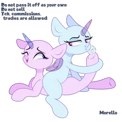 Size: 5500x5500 | Tagged: safe, artist:morello, derpibooru import, pony, base, duo, fetish, grin, hoof fetish, hoof tickling, image, looking at each other, looking at someone, lying down, mouth hold, one eye closed, open mouth, png, prone, simple background, sitting on, sitting on person, sitting on pony, smiling, tickle torture, tickling, transparent background