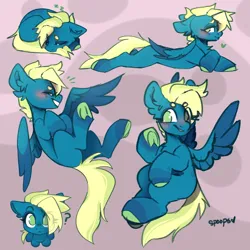 Size: 2500x2500 | Tagged: safe, artist:spoopygander, derpibooru import, oc, unofficial characters only, pegasus, pony, cute, female, image, mare, png