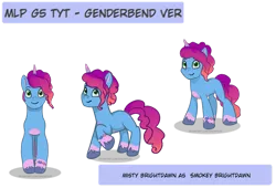 Size: 1024x697 | Tagged: safe, artist:zsnowfilez, derpibooru import, pony, dew daybreak, image, male, misty brightdawn, png, rule 63, simple background, solo, transparent background