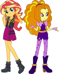 Size: 3240x4050 | Tagged: safe, artist:cutler1228, derpibooru import, edit, edited screencap, screencap, adagio dazzle, sunset shimmer, equestria girls, background removed, female, g4, image, not a vector, png, simple background, solo, transparent background