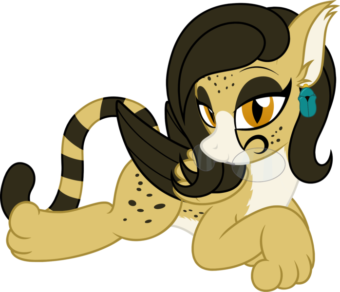 Size: 1680x1444 | Tagged: safe, artist:badumsquish, derpibooru import, oc, oc:sourpuss, unofficial characters only, cheetah, pony, sphinx, bedroom eyes, derpibooru exclusive, draw me like one of your french girls, ear piercing, earring, female, flirting, freckles, g4, glasses, heart, holiday, image, jewelry, lawyer, looking at you, lying down, mare, mouth hold, piercing, png, prone, simple background, smiling, solo, spots, transparent background, two toned coat
