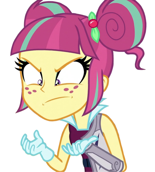 Size: 1298x1440 | Tagged: safe, derpibooru import, sour sweet, human, equestria girls, angry, g4, image, looking down, png, shadowbolts, simple background, solo, transparent background