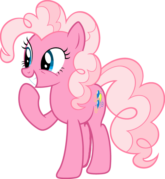 Size: 2494x2705 | Tagged: safe, artist:lizzmcclin, derpibooru import, pinkie pie, pinkie pie (g3), earth pony, pony, g3, female, g3 to g4, g4, generation leap, image, png, simple background, solo, transparent background