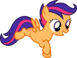Size: 2992x2255 | Tagged: safe, artist:lizzmcclin, derpibooru import, scootaloo, scootaloo (g3), pegasus, pony, g3, female, filly, foal, g3 to g4, g4, generation leap, image, png, simple background, solo, transparent background