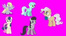 Size: 1080x598 | Tagged: safe, screencap, bon bon, derpy hooves, lyra heartstrings, mayor mare, octavia melody, sweetie drops, earth pony, pegasus, pony, unicorn, series:mayor's best friend, series:mlp animation's short films, adorabon, cute, derpabetes, female, image, jpeg, lyrabetes, tavibetes