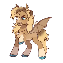 Size: 1024x1024 | Tagged: safe, artist:lynesssan, derpibooru import, oc, oc:striker t, bat pony, pony, deviantart watermark, image, male, obtrusive watermark, png, simple background, solo, stallion, transparent background, watermark