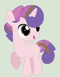 Size: 232x298 | Tagged: safe, artist:piggybeat, derpibooru import, oc, oc:cosmic star, unofficial characters only, pony, unicorn, base used, colt, foal, g4, image, male, offspring, parent:pound cake, parent:princess flurry heart, parents:poundflurry, png, simple background, solo, turned head
