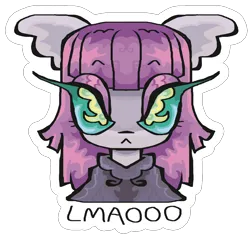 Size: 1632x1536 | Tagged: safe, artist:larvaecandy, derpibooru import, maud pie, earth pony, pony, image, looking at you, meme, png, redraw, simple background, staring into your soul, transparent background