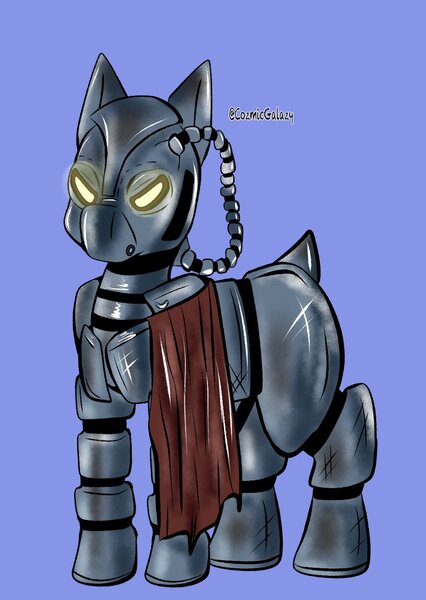 Size: 1006x1416 | Tagged: safe, artist:cozziesart, ponerpics import, ponybooru import, oc, unofficial characters only, pony, fallout, image, jpeg, male, stallion