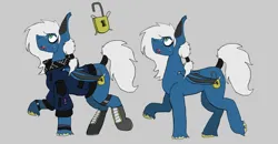 Size: 1920x997 | Tagged: safe, artist:homicidal doktor, derpibooru import, oc, oc:cutpurse, bat pony, clothes, digital art, image, png, reference sheet, solo