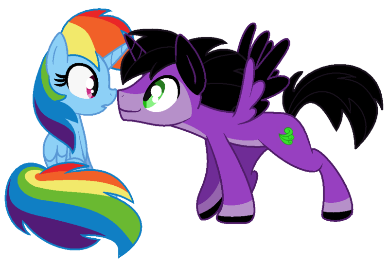 Size: 1083x738 | Tagged: safe, artist:amporaaffiliator, artist:espie, artist:sori-adopts-n-bases, artist:taionafan369, derpibooru import, editor:taionafan369, rainbow dash, oc, oc:skywind, alicorn, pegasus, pony, series:the next generation, series:the nyxian alliance, alicorn oc, alicornified, base artist:amporaaffiliator, base artist:sori-adopts-n-bases, base used, base:amporaaffiliator, base:sori-adopts-n-bases, canon x oc, duo, duo male and female, female, horn, husband and wife, image, male, male and female, mare, pegasus oc, png, prince and princess, race swap, rainbowcorn, ship:skydash, shipping, simple background, skycorn, skywicorn, stallion, stallion oc, straight, transparent background, wings
