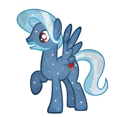 Size: 2817x2701 | Tagged: safe, artist:darbypop1, derpibooru import, oc, oc:racket rascal, crystal pony, pegasus, pony, crystallized, image, male, png, simple background, solo, stallion, transparent background