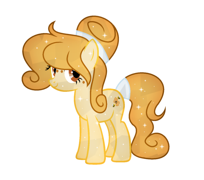 Size: 1309x1153 | Tagged: safe, artist:darbypop1, derpibooru import, oc, oc:honey wa, crystal pony, earth pony, pony, crystallized, female, image, mare, png, simple background, solo, transparent background