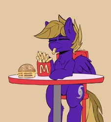 Size: 1857x2048 | Tagged: safe, artist:cozziesart, ponerpics import, ponybooru import, oc, unofficial characters only, pony, image, jpeg, male, mcdonald's