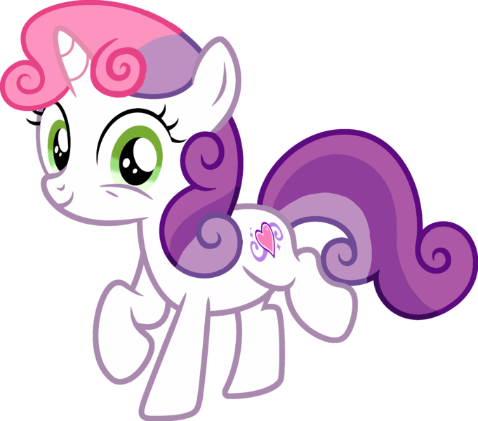 Size: 2768x2437 | Tagged: safe, artist:lizzmcclin, derpibooru import, sweetie belle (g3), pony, unicorn, g3, female, filly, foal, g3 to g4, g4, generation leap, image, png, simple background, solo, transparent background
