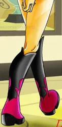 Size: 239x489 | Tagged: safe, anonymous editor, artist:8lunabianca8, derpibooru import, edit, sunset shimmer, human, equestria girls, beautiful, beautisexy, boots, clothes, cropped, cute, g4, image, legs, png, pretty, sexy, shoes