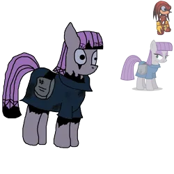 Size: 3249x3249 | Tagged: safe, artist:epicheavytf2, artist:pyrogaming, derpibooru import, maud pie, earth pony, pony, creepypasta, exe, fake, female, friday night funkin', g4, image, impostor, knuckles the echidna, mare, no mouth, png, reference used, scar, simple background, sonic the hedgehog (series), transparent background, wide eyes