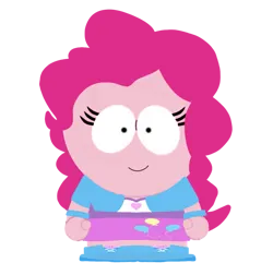Size: 1175x1135 | Tagged: safe, artist:anyahmed, derpibooru import, pinkie pie, human, equestria girls, female, g4, image, png, simple background, solo, south park, transparent background
