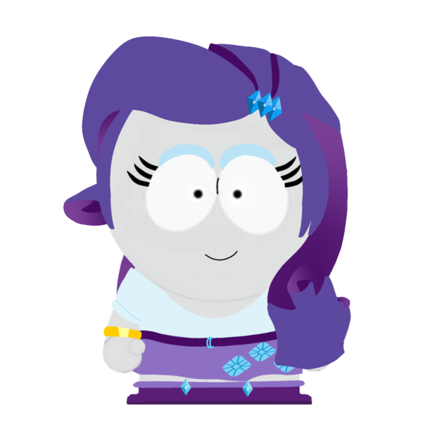 Size: 1175x1135 | Tagged: safe, artist:anyahmed, derpibooru import, rarity, human, equestria girls, female, g4, image, png, simple background, solo, south park, transparent background