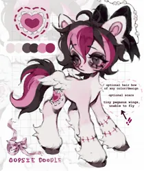 Size: 1718x2048 | Tagged: safe, artist:p0nyplanet, derpibooru import, oc, unofficial characters only, pegasus, pony, color palette, eyelashes, full body, image, jpeg, ref, reference sheet, solo