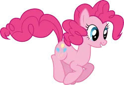 Size: 4374x3000 | Tagged: safe, artist:cloudy glow, derpibooru import, pinkie pie, too many pinkie pies, g4, image, png, simple background, solo, transparent background, vector
