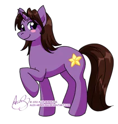 Size: 1320x1386 | Tagged: dead source, safe, artist:alex-heberling, derpibooru import, ponified, pony, unicorn, image, jesuotaku, png, raised hoof, simple background, smiling, tgwtg, transparent background