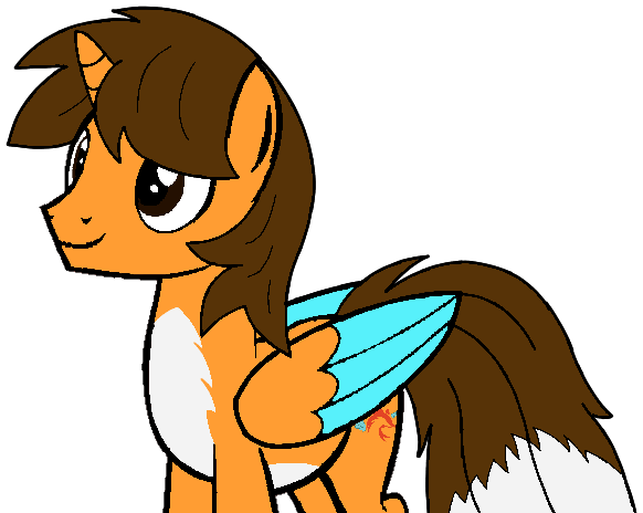 Size: 582x464 | Tagged: safe, artist:noi kincade, derpibooru import, oc, oc:ej, alicorn, pony, g4, image, male, png, simple background, smiling, solo, stallion, transparent background