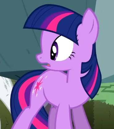 Size: 370x417 | Tagged: safe, derpibooru import, screencap, rarity, tom, twilight sparkle, earth pony, pony, unicorn, season 2, the return of harmony, cropped, earth pony twilight, female, frown, g4, image, looking at someone, mare, missing horn, offscreen character, open mouth, png, race swap, shocked