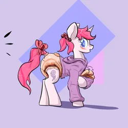 Size: 1920x1920 | Tagged: safe, artist:ricktin, derpibooru import, oc, unofficial characters only, pony, unicorn, abstract background, diaper, diaper fetish, fetish, horn, image, png, solo, unicorn oc