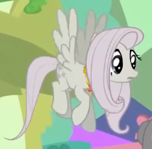 Size: 214x210 | Tagged: safe, derpibooru import, screencap, fluttershy, pegasus, pony, season 2, the return of harmony, cropped, discorded, element of kindness, female, flutterbitch, fluttercruel, flying, g4, image, looking at something, mare, png, solo, surprised