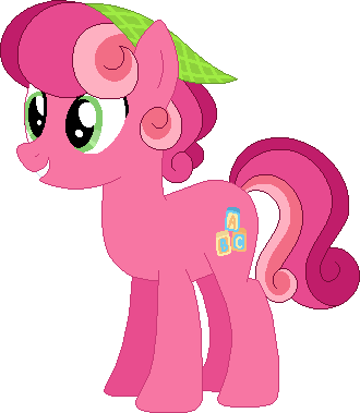 Size: 330x379 | Tagged: safe, artist:camomiie, derpibooru import, oc, oc:frazzle dazzle jasper pie, unofficial characters only, earth pony, pony, au:mewverse next gen, bandana, base used, base:selenaede, curly hair, cutie mark, green eyes, image, male, next generation, parent:cheerilee, parent:pinkie pie, pink hair, png, solo, stallion