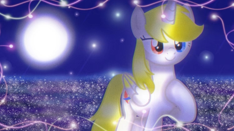 Size: 1500x843 | Tagged: safe, artist:twinkle, derpibooru import, oc, oc:dream sunset, alicorn, pony, image, jpeg