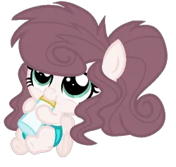 Size: 555x523 | Tagged: safe, artist:thunderspeedyt, derpibooru import, oc, oc:rasberry fluff, unofficial characters only, pegasus, pony, baby, baby pony, base used, female, filly, foal, g4, image, offspring, parent:pound cake, parent:princess flurry heart, parents:poundflurry, png, simple background, solo, transparent background