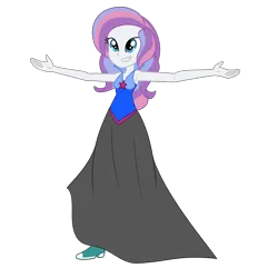 Size: 2500x2500 | Tagged: safe, artist:nie-martw-sie-o-mnie, derpibooru import, potion nova, human, equestria girls, my little pony: pony life, clothes, dress, equestria girls-ified, g4, g4.5 to equestria girls, g4.5 to g4, gala dress, generation leap, humanized, image, long dress, long skirt, png, skirt, solo