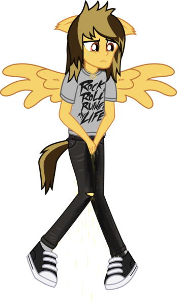 Size: 1784x3077 | Tagged: questionable, artist:lightningbolt, derpibooru import, human, equestria girls, .svg available, alex gaskarth, all time low, belt, clothes, covering, covering crotch, crying, derpibooru exclusive, desperation, dripping, dyed hair, ear fluff, equestria girls-ified, floppy ears, flying, frown, g4, glow, humanized, image, jeans, jewelry, male, necklace, need to pee, omorashi, pants, pissing, png, ponied up, potty emergency, potty time, ripped jeans, ripped pants, sad, shirt, shoes, show accurate, simple background, socks, solo, solo male, spread wings, t-shirt, tail, tailed humanization, torn clothes, transparent background, urine, vector, wet clothes, wetting, wing fluff, wings