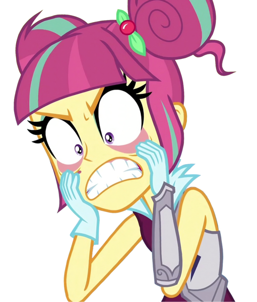 Size: 1224x1440 | Tagged: safe, derpibooru import, sour sweet, human, equestria girls, angry, g4, hand on face, image, png, shadowbolts, simple background, solo, transparent background