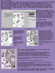 Size: 3000x4000 | Tagged: safe, artist:anibaruthecat, derpibooru import, comic, english, high res, how to draw, image, jpeg, old art, tutorial