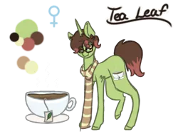 Size: 1024x768 | Tagged: safe, artist:pixelberry, derpibooru import, oc, oc:tea leaf, pony, unicorn, clothes, glasses, image, male, png, scarf, simple background, solo, stallion, transparent background