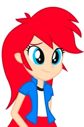 Size: 728x1097 | Tagged: safe, artist:marshamagma310, derpibooru import, oc, oc:aurora blithe, unofficial characters only, human, equestria girls, female, g4, image, png, simple background, white background