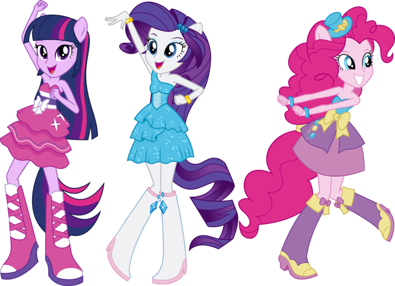 Size: 9290x6752 | Tagged: safe, derpibooru import, pinkie pie, rarity, twilight sparkle, equestria girls, clothes, dress, fall formal outfits, g4, image, png, simple background, vector