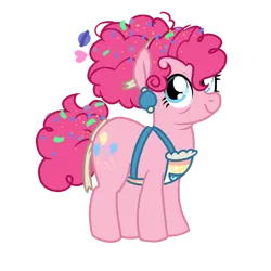 Size: 768x768 | Tagged: safe, artist:reeseisinsane, derpibooru import, pinkie pie, earth pony, pony, the last problem, chubby, female, g4, image, older, older pinkie pie, png, solo