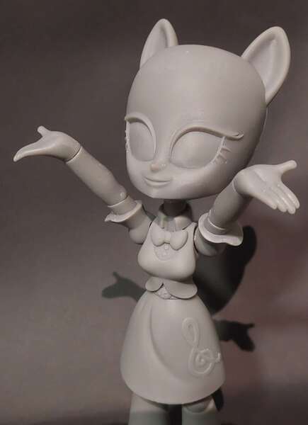 Size: 1966x2709 | Tagged: safe, derpibooru import, octavia melody, equestria girls, 3d print, customized toy, doll, equestria girls minis, figurine, g4, image, irl, jpeg, photo, prototype, toy