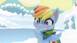 Size: 1920x1080 | Tagged: safe, derpibooru import, edit, edited screencap, screencap, rainbow dash, pegasus, pony, my little pony: pony life, my little pony: stop motion short, cringing, cute, g4, image, jpeg