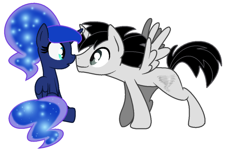 Size: 1153x772 | Tagged: safe, artist:amporaaffiliator, artist:sori-adopts-n-bases, artist:taionafan369, derpibooru import, editor:taionafan369, princess luna, oc, oc:prince william wind, oc:wildwind, alicorn, pegasus, pony, series:the chronicles of nyx, series:the next generation, series:the nyxian alliance, alicorn oc, base artist:amporaaffiliator, base artist:sori-adopts-n-bases, base used, base:amporaaffiliator, base:sori-adopts-n-bases, canon x oc, duo, duo male and female, female, g4, horn, husband and wife, image, male, male and female, mare, pegasus oc, png, pngimg, prince and princess, ship:wildluna, shipping, simple background, stallion, stallion oc, straight, transparent background, wings