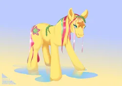 Size: 5787x4092 | Tagged: safe, artist:katarablankart, derpibooru import, star surprise, earth pony, pony, g3, image, png, solo