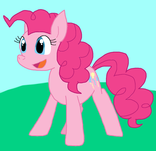 Size: 1020x987 | Tagged: safe, artist:cmara, derpibooru import, pinkie pie, earth pony, pony, female, g4, image, png, solo