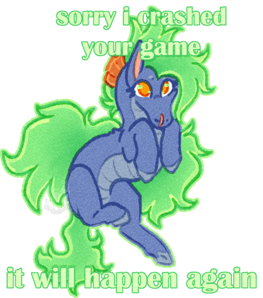 Size: 640x724 | Tagged: safe, artist:ombekende, derpibooru import, dragon, hybrid, longma, them's fightin' herds, baihe (tfh), community related, fiery wings, fire, green fire, image, mane of fire, png, puppy dog eyes, simple background, solo, tail, tail of fire, text, transparent background, wings