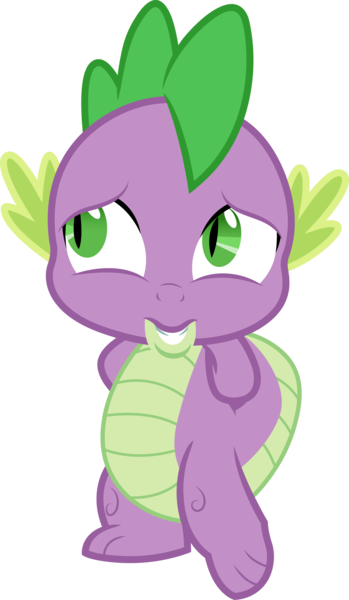 Size: 3000x5159 | Tagged: safe, artist:cloudy glow, derpibooru import, screencap, spike, dragon, .ai available, bashful, cute, g4, image, male, png, simple background, spikabetes, transparent background, vector